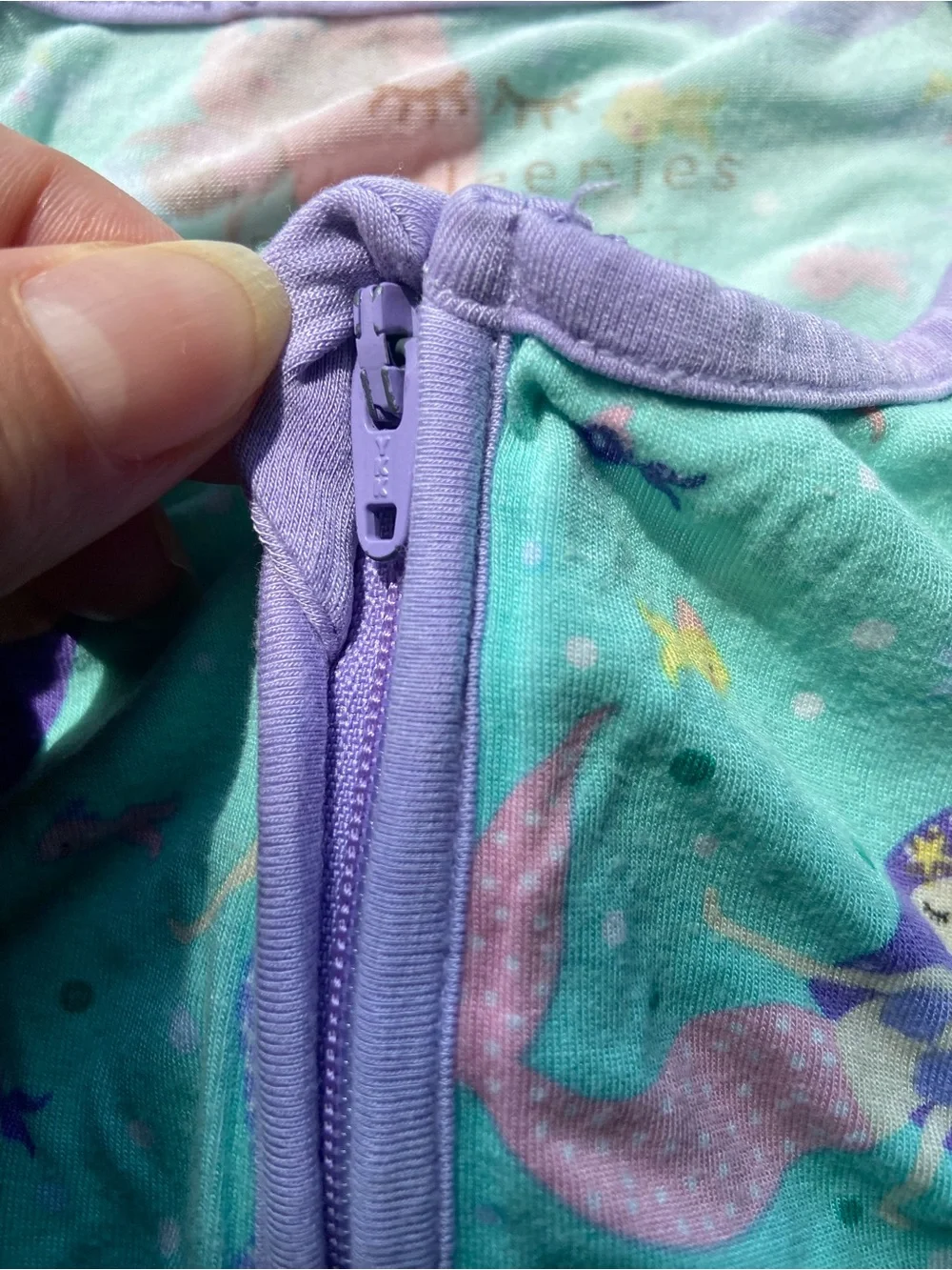 Little Sleepies Mermaid onesie Pajamas 2T